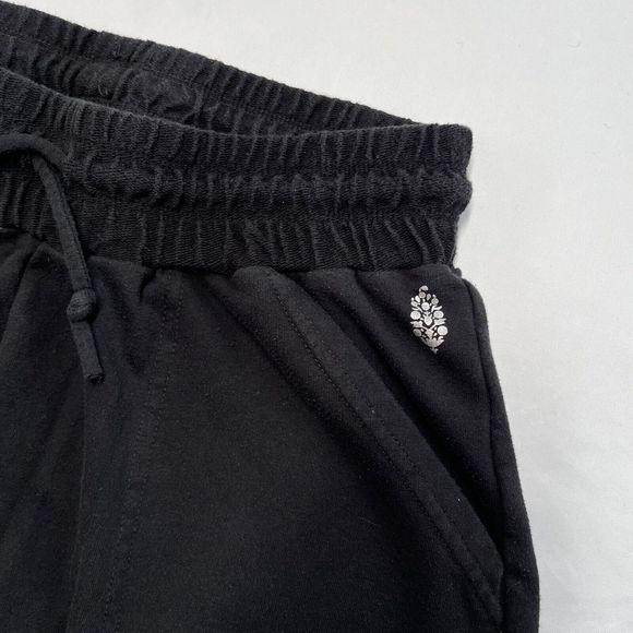 Free People Movement Sunny Skinny Jogger Sweatpants Women's M Black Stretch - Picture 3 of 9